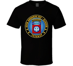 Army - 82nd Airborne Div - Ranger Veteran T-shirt 33152350