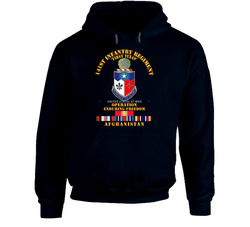 T-shirt - Army - 141st Infantry Regiment - Oef - Afghanistan W Svc - Hoodie 33852559