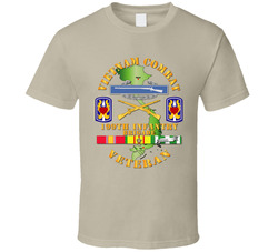 Army - Vietnam Combat Infantry Veteran W 199th Inf Bde Ssi V1 T-shirt 34368863