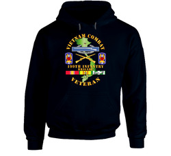 Army - Vietnam Combat Infantry Veteran W 199th Inf Bde Ssi V1 Hoodie 34368895