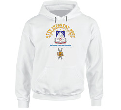 Army - 87th Infantry Regt - We Conquer W Ski Branch Hoodie 37772582