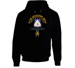 Army - 87th Infantry Regt - We Conquer W Ski Branch Hoodie 37772583