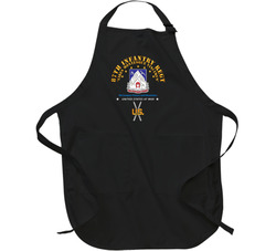Army - 87th Infantry Regt - We Conquer W Ski Branch Apron 37772586