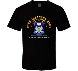 Army - 85th Infantry Regt - Fix Bayonets T Shirt 37772604