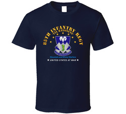 Army - 85th Infantry Regt - Fix Bayonets T Shirt 37772605