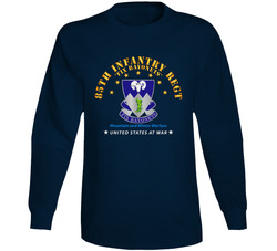 Army - 85th Infantry Regt - Fix Bayonets Long Sleeve 37772613