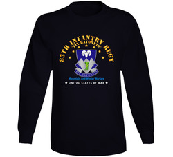 Army - 85th Infantry Regt - Fix Bayonets Long Sleeve 37772615