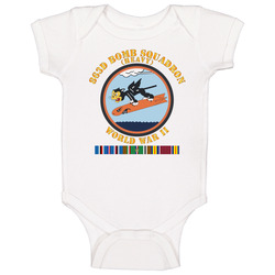Aac - 863d Bomb Squadron - Wwii W Eur Svc Baby One Piece 37784488