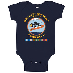 Aac - 863d Bomb Squadron - Wwii W Eur Svc Baby One Piece 37784506