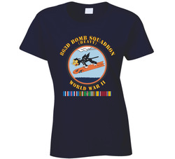Aac - 863d Bomb Squadron - Wwii W Eur Svc Ladies T Shirt 37784519