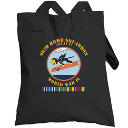 Aac - 863d Bomb Squadron - Wwii W Eur Svc Totebag 37784534