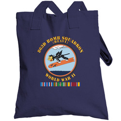 Aac - 863d Bomb Squadron - Wwii W Eur Svc Totebag 37784535