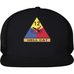Hat - 12th Armored Division - Hell Cat Wo Txt T Shirt 37925199