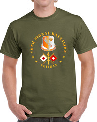 Army - 69th Signal Battalion - Veteran W Dui - Branch T Shirt 37994892