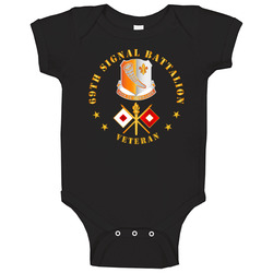 Army - 69th Signal Battalion - Veteran W Dui - Branch Baby One Piece 37994897