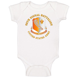 Army - 69th Signal Battalion - Us Army Baby One Piece 37994936
