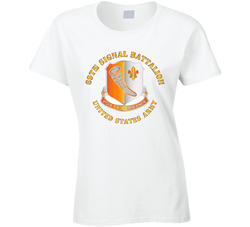 Army - 69th Signal Battalion - Us Army Ladies T Shirt 37994940