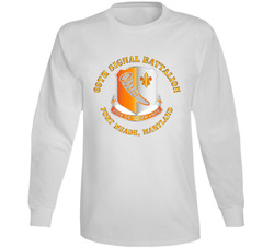 Army - 69th Signal Battalion - Fort Meade Maryland Long Sleeve 37994965
