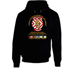 Usaf - 430th Tfs - 12th Af - Cuban Missile Crisis W Afem Cold Svc Hoodie 38051797