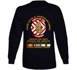 Usaf - 430th Tfs - 12th Af - Cuban Missile Crisis W Afem Cold Svc Long Sleeve 38051799