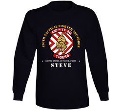 Usaf - 430th Tactical Fighter Squadron W Steve Long Sleeve 38058177