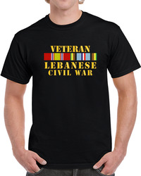 Usmc - Veteran Lebanese Civil War W Exp Svc T Shirt 38301355
