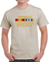 Usmc - Veteran Lebanese Civil War W Exp Svc T Shirt 38301357