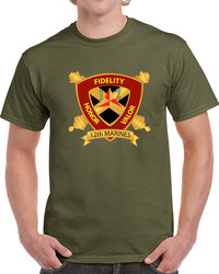 Usmc - 12th Marine Regiment Wo Txt T Shirt 38301370