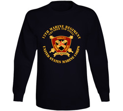 Usmc - 12th Marine Regiment - Thunder And Steel Long Sleeve 38301382