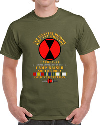 Army - Hhc 1st Brigade - 7th Id - Camp Kaiser Korea - Unchon-ni T Shirt 38301384