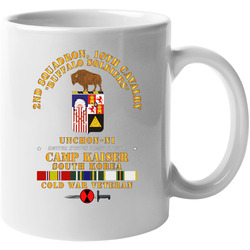Army - 2nd Squadron 10th Cavalry - 7th Id - Camp Kaiser Korea - Unchon-ni Mug 38301414