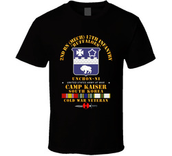 Army - 2nd Bn (m) 17th Infantry 7th Id - Camp Kaiser Korea - Unchon-ni T Shirt 38301418