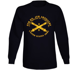 Army - 8th Bn 4th Field Artillery Regt - 8 Inch - 175mm W Arty Br Long Sleeve 38341495
