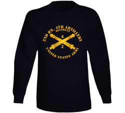 Army - 2nd Bn 4th Field Artillery Regt - W Arty Branch Long Sleeve 38341558