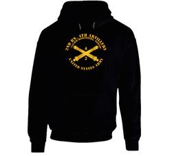 Army - 2nd Bn 4th Field Artillery Regt - 105mm W Arty Br Hoodie 38341562