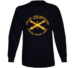 Army - 1st Bn 4th Field Artillery Regt - W Arty Branch Long Sleeve 38341568