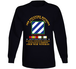 Army - 3rd Id - Germany W Cold War Svc Long Sleeve 38348643