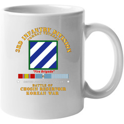 Army - 3rd Id - Battle Chosin Reservoir W Korea War Svc Mug 38348645