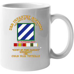 Army - 3rd Id - Right Of Passage - Germany W Cold War Svc Mug 38348658