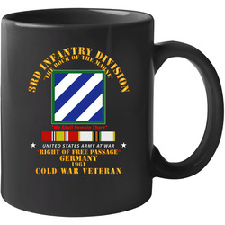 Army - 3rd Id - Right Of Passage - Germany W Cold War Svc Mug 38348659