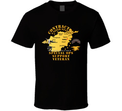 Contractor - Special Ops Support Veteran - Afghanistan T Shirt 38381065