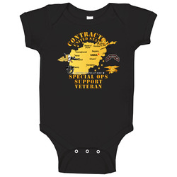Contractor - Special Ops Support Veteran - Afghanistan Baby One Piece 38381066