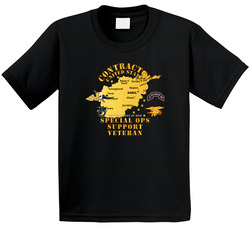 Contractor - Special Ops Support Veteran - Afghanistan T Shirt 38381067