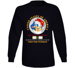 Govt - United States Of America - People - Cold War Veteran Long Sleeve T Shirt 38412988