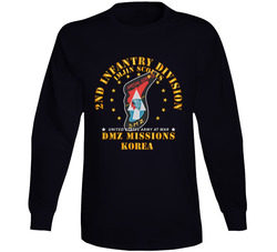 Army - 2nd Infantry Division - Imjin Scout -dmz Missions Long Sleeve T Shirt 38432977