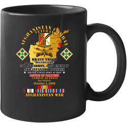 Army - Battle Kamdesh Cop Keating - 61st Cavalry W Afghan Svc Mug 38432980