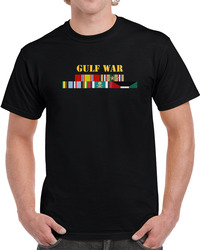 Army - Gulf War W Gulf Svc T Shirt 38432994