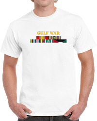 Army - Gulf War W Gulf Svc T Shirt 38432997
