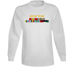 Army - Gulf War W Gulf Svc Long Sleeve T Shirt 38433001