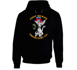 Army - 82nd Airborne Div - Saint Michael - Protecting Us Hoodie 38433004